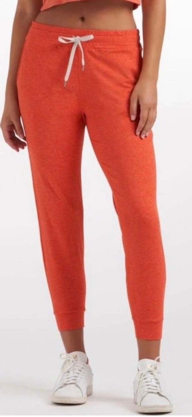 Vuori Women’s Performance Jogger Sweatpants Orange XL